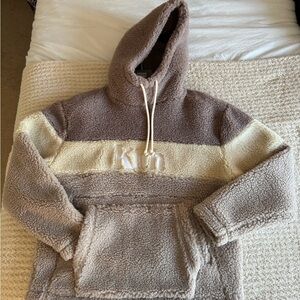 Kith Women’s Sherpa Double Pocket Hoodie Molecule